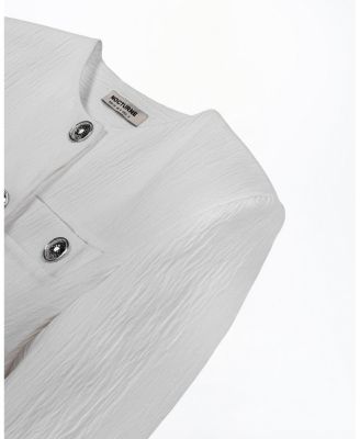 Padded Shoulder Mini Dress