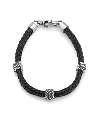 Sterling Silver Voyager Station Bracelet