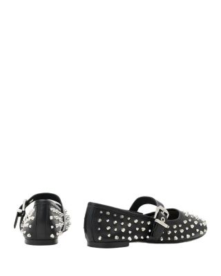 Women's Holly Studded Mary Jane Flats