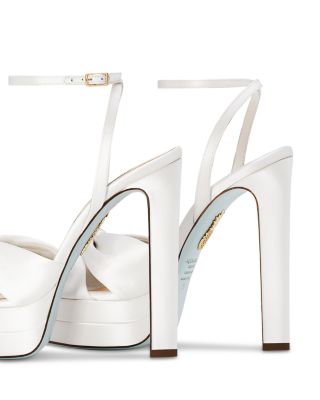 Women's Cupid Bridal Plateau High Heel Sandals