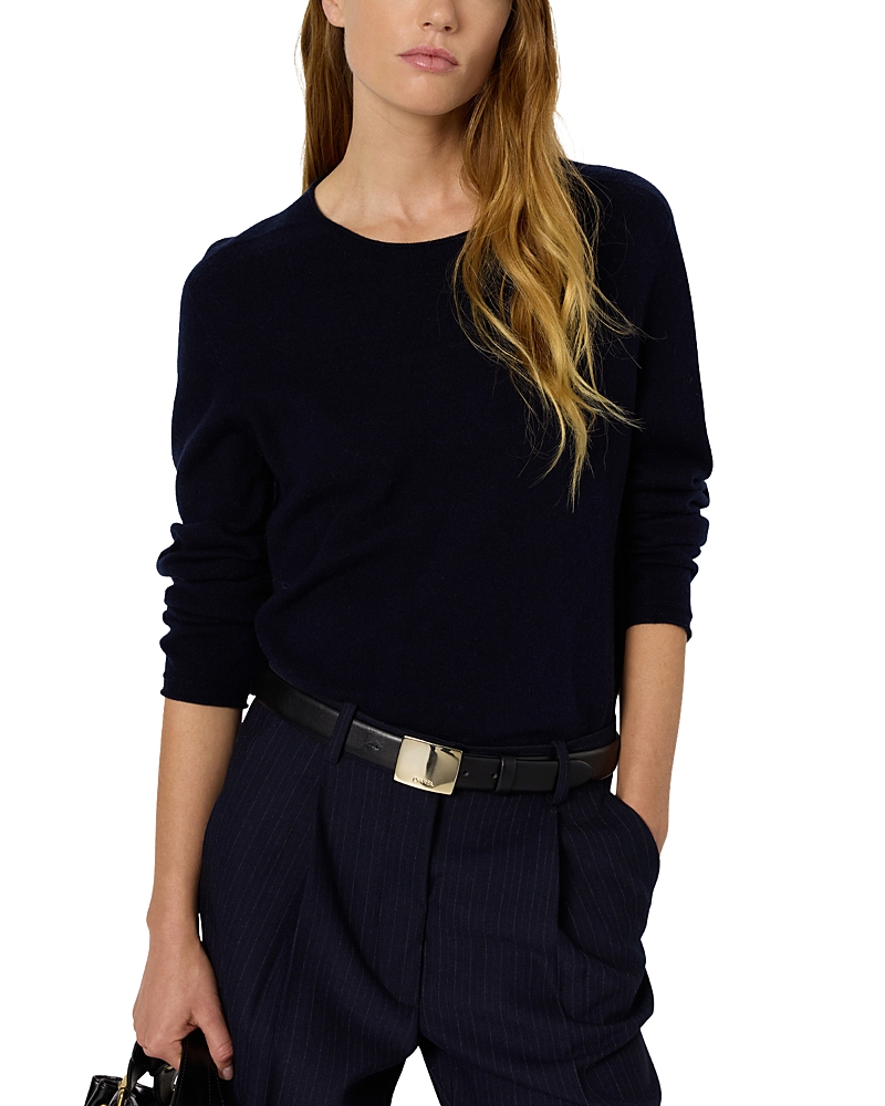 Gerard Darel Eva Wool Sweater In Black