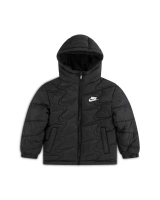 Boys' Swoosh Quilt Puffer Jacket - Little Kid