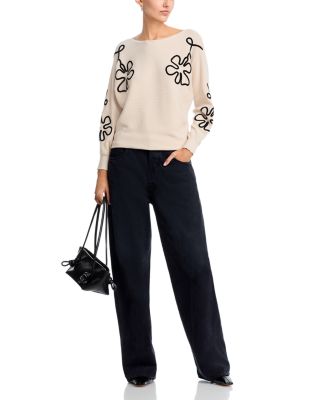 Soutache Crewneck Sweater