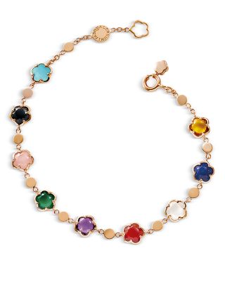 Pasquale Bruni - 18K Rose Gold Figlia dei Fiori Multi Stone Flower Bracelet