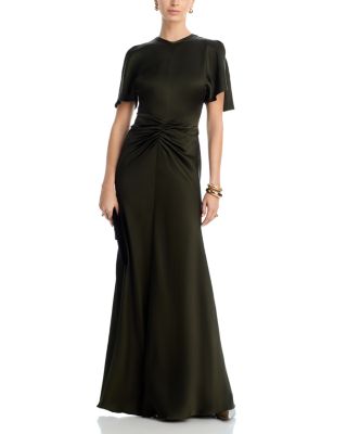 Draped Waist Gown