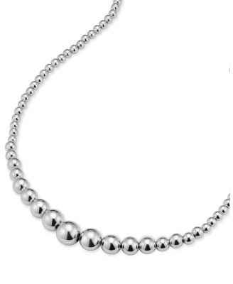  Sterling Silver Belle of the Ball Necklace, 18"