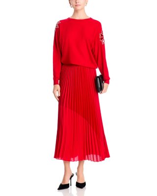 Embellished Crewneck Sweater