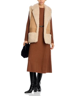 Salty Airy Shearling Vest