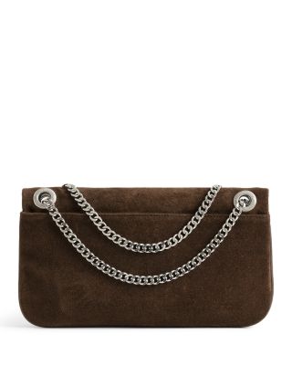 Rock II Suede Leather Clutch