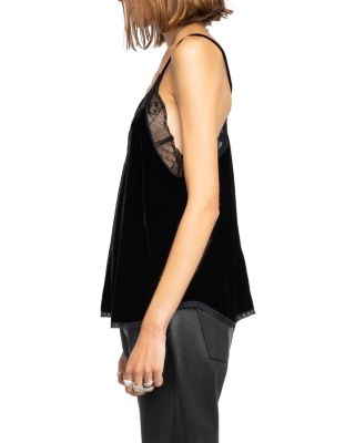 Christy Velvet Camisole