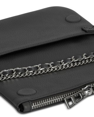 Rock Nano Grained Leather Crossbody