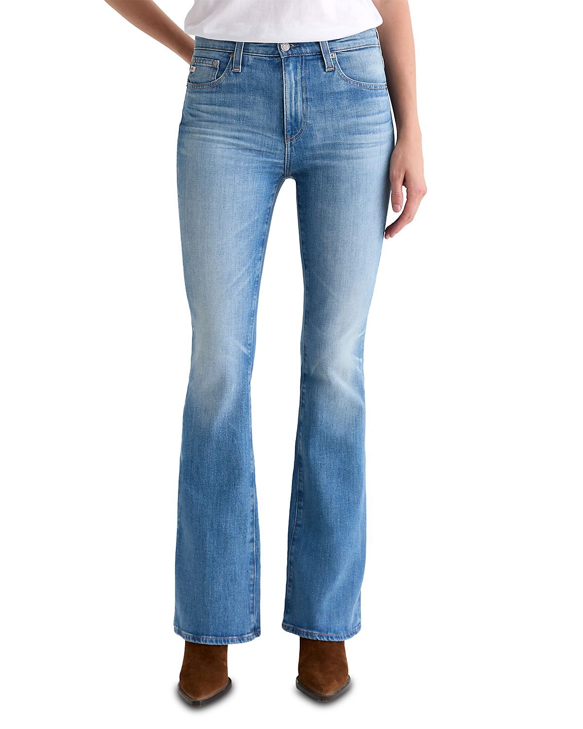 Ag Farrah Mid Rise Bootcut Jeans