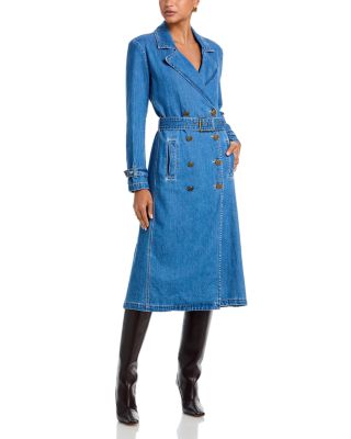 Bradley Denim Trench Coat