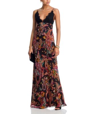 Susanna Lace Trim Slip Dress