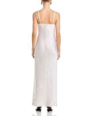 Sayla Silk Bias Cut Maxi Dress