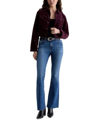 Farrah Mid Rise Bootcut Jeans in 15 Years Prague