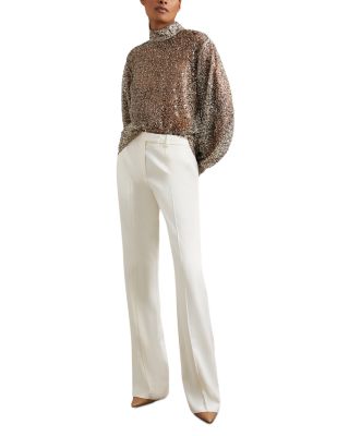 Sienna High Neck Embellished Top