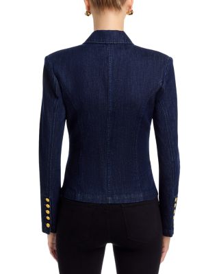 Emerson Denim Structured Blazer