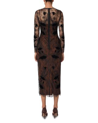 Lulu Lace Detail Midi Dress