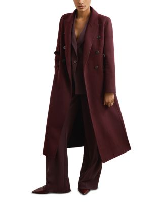 Brogan Wool-Blend Double Breasted Blindseam Coat