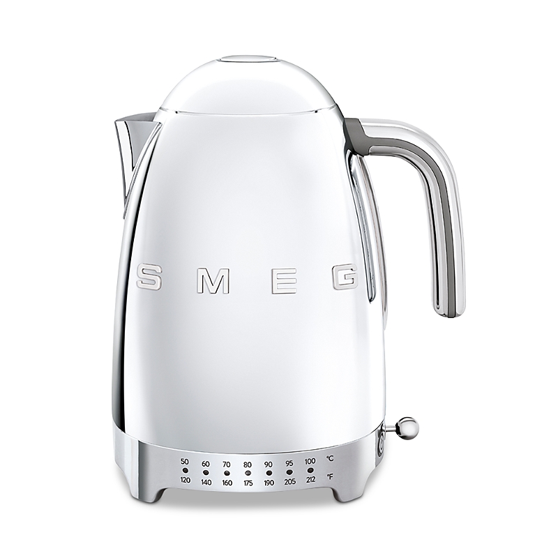 Smeg '50s Retro Variable Temperature Kettle In Silver