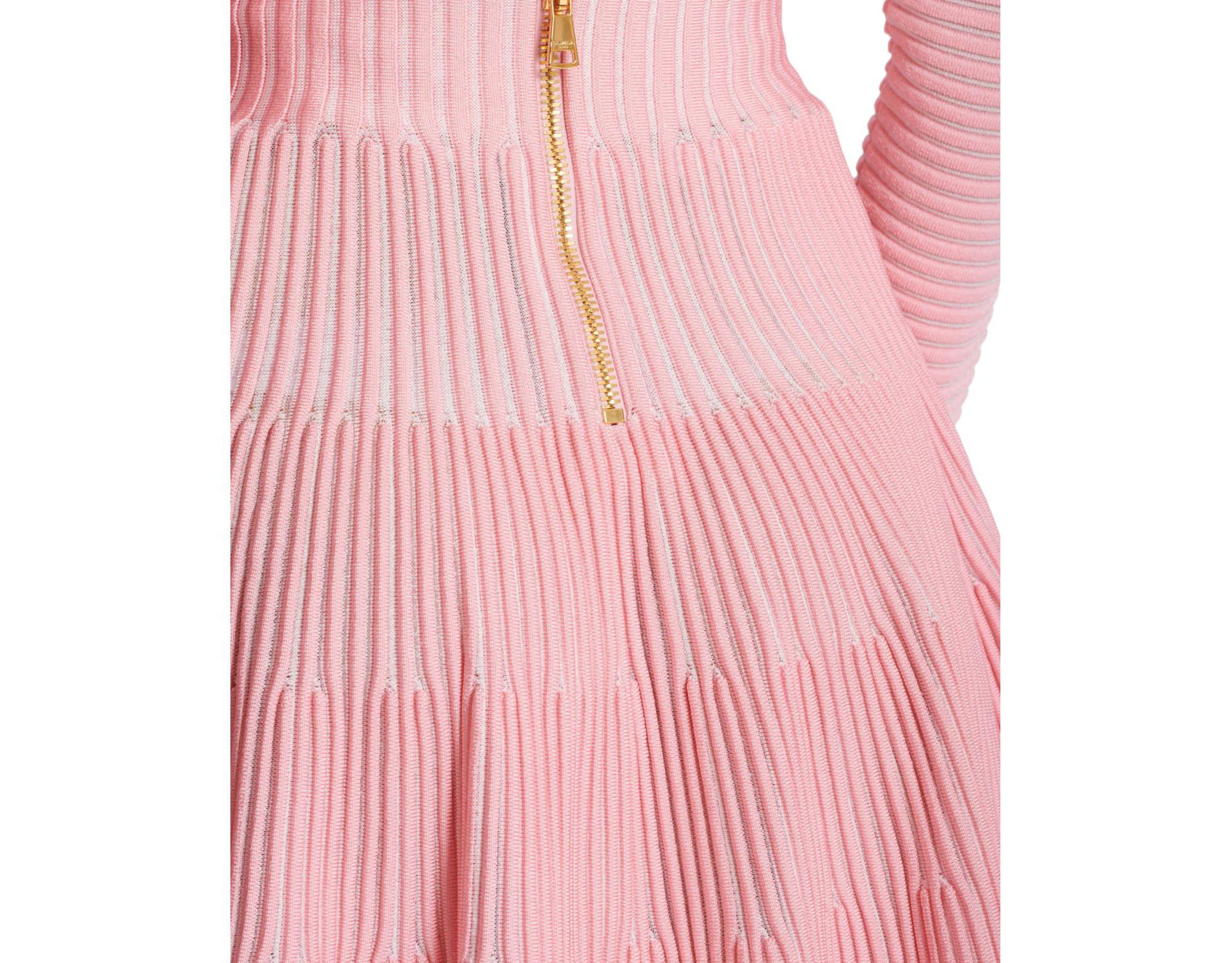 A-Line Textured Knit Skirt — Image 5