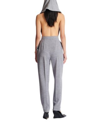  Tailored Cotton Knit Trousers