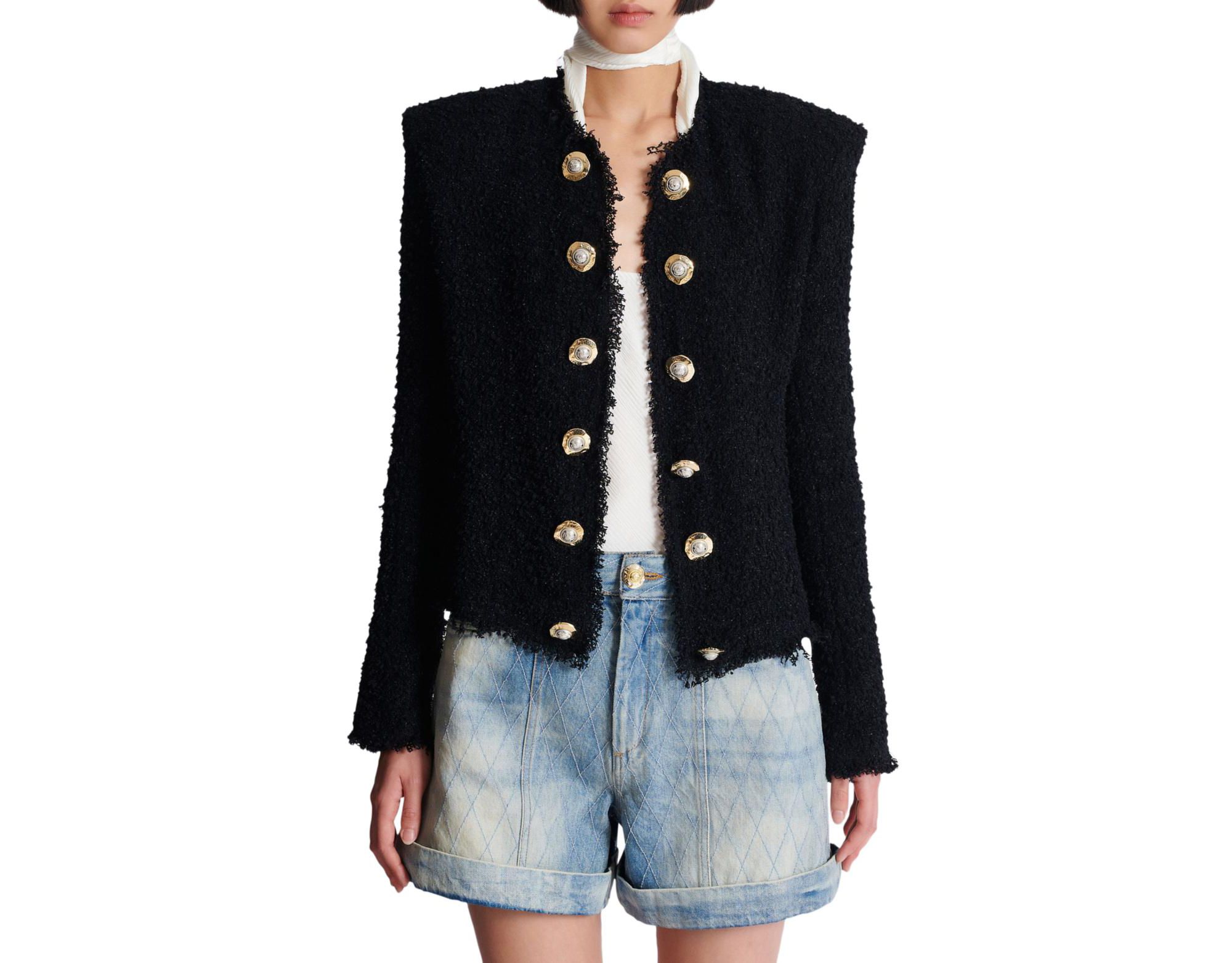 Edge-To-Edge Tweed Jacket - Image 1