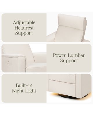 Willa Deluxe Power Recliner & Swivel Glider with Heat & Massage