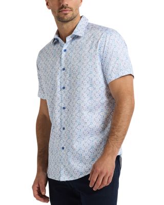 Bramston Cotton Blend Button Down Shirt