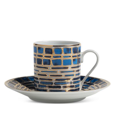 Espresso Cup and Saucer Jade Blue