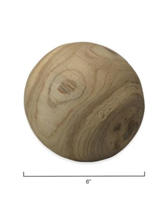 Malibu Wood Spheres, Set of 3