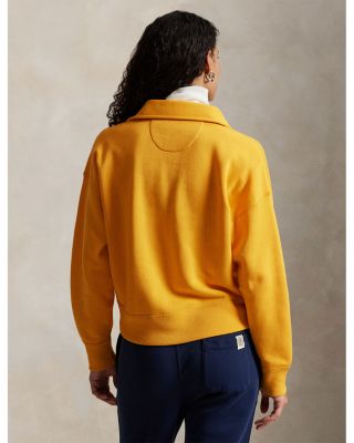 Logo Fleece Quarter Zip Sweatshirt