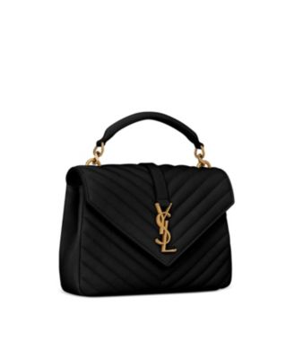  College Mini Handbag in Quilted Suede