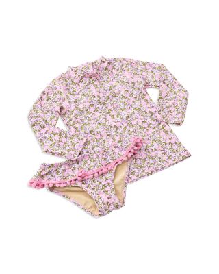 Girls' Blushing Blooms Two Piece Swimsuit - Little Kid