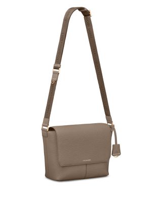 Medium Leather Flaire Messenger Bag