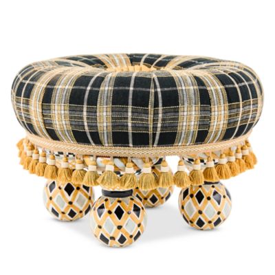 Mad for Plaid Tuffet Stool