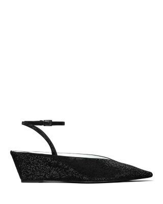 Women's Pave Wedge Flats