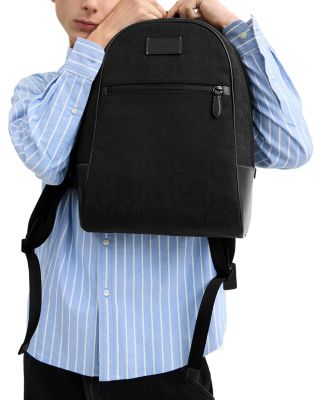 Theo Signature Jacquard Backpack