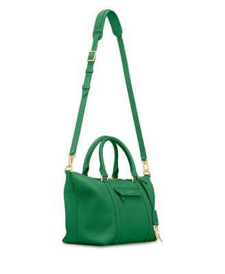 Small Leather Weekender Bag