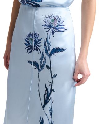 Kat Silk Skirt