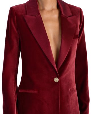 Silas Velvet Blazer