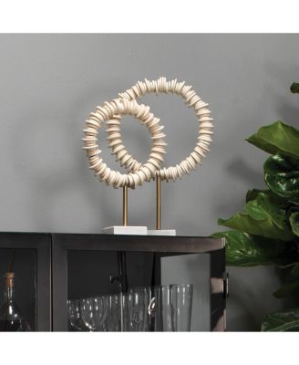 Arena Ring Decorative Sculptures, Set of 2