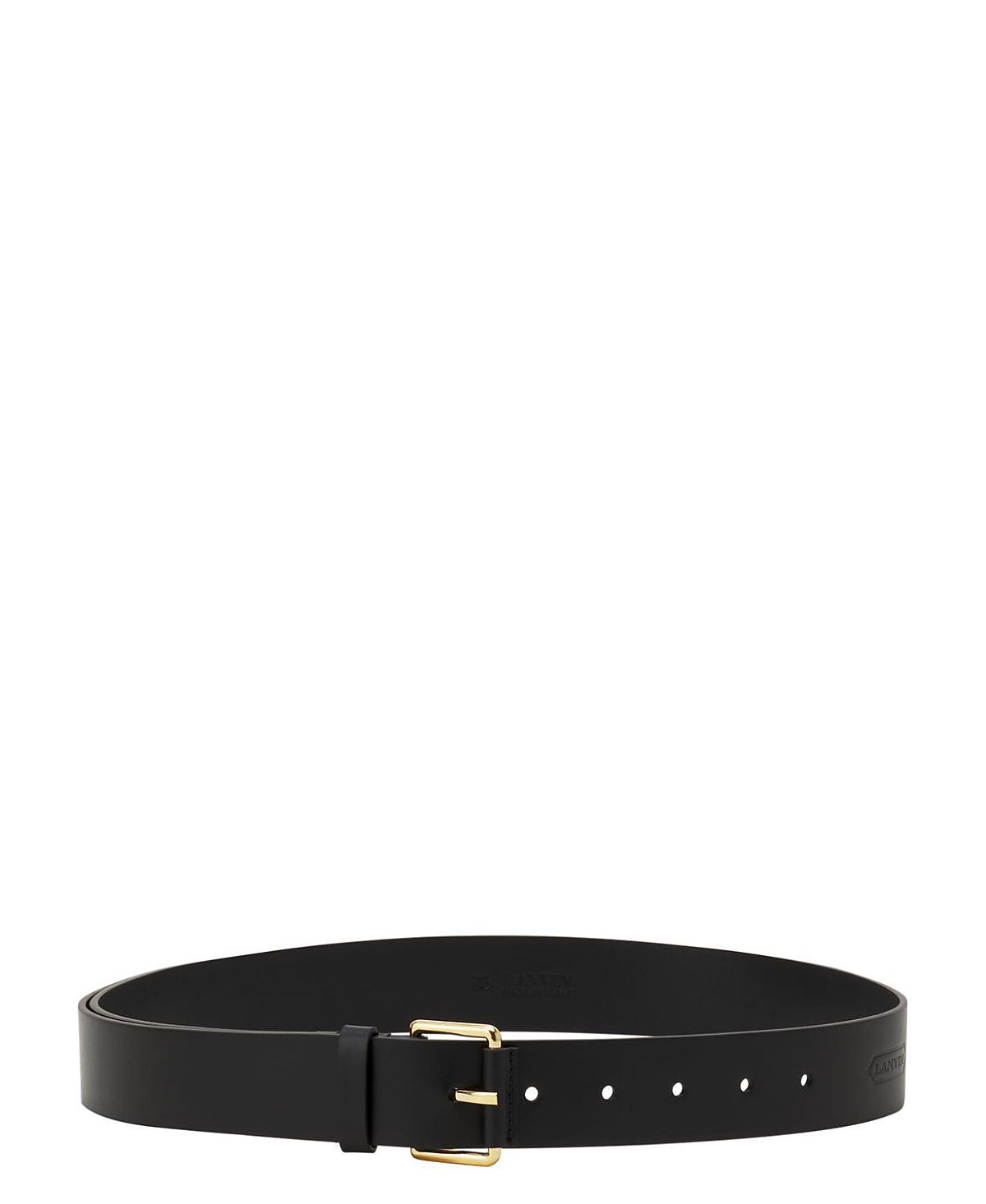 Lanvin Compagnon Leather Belt