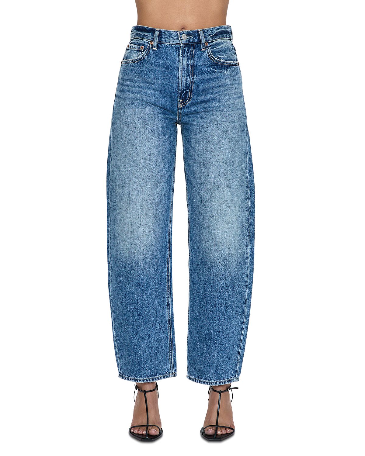 Pistola Wes High Rise Barrel Jeans