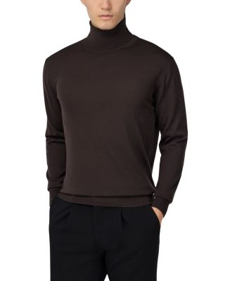 Extra Fine Merino Wool Turtleneck Sweater 