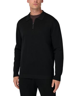 Superfine Merino Wool Knitted Polo Shirt 