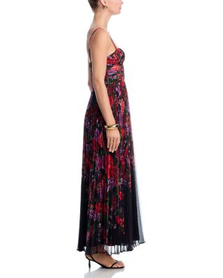 Floral Bustier Maxi Dress - Exclusive