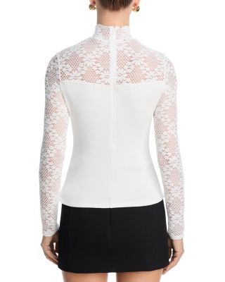 Knit Long Sleeve Turtleneck Top - Exclusive