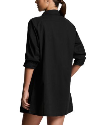 Embroidered Cover-Up Shirt